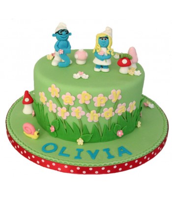 Smurf Cake Toppers Uk Smurf Cake Toppers Uk