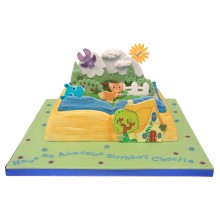 Pop Up Book Cake