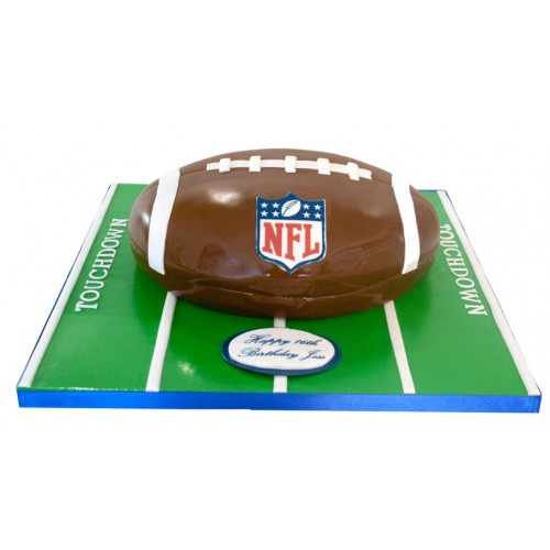 American Football Birthday Cake