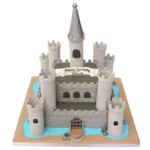 Boys Castle Birthday Cake