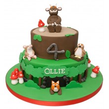 Gruffalo 2 Tier Birthday Cake