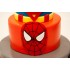Superman Spiderman Batman Cake