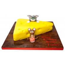 Tom and Jerry Birthday Cake