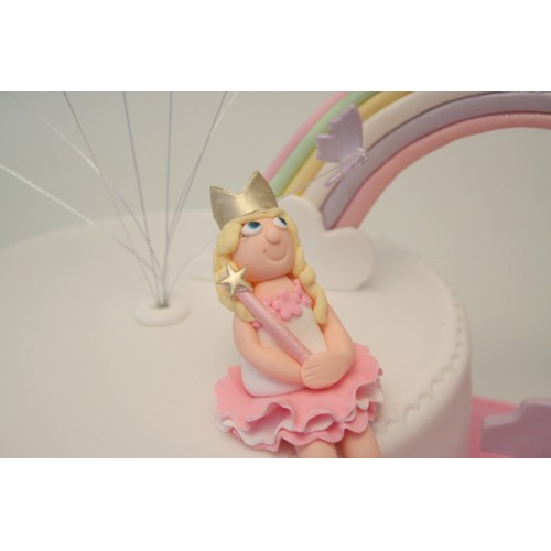 twins 1st birthday cake
