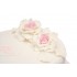 60th Pink Rose Birthday Cake