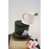 Alice Wonderland Book Birthday Cake