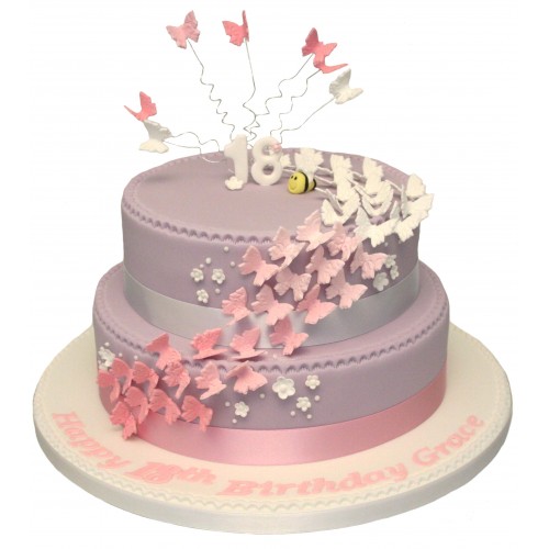 butterfly_18th_birthday_cake