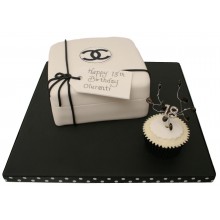 Designer Square Birthday Cake