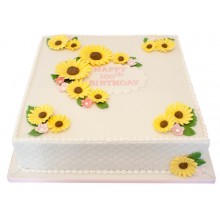 Daisy 100th Birthday Cake