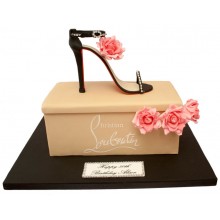 Designer Shoe Box Birthday Cake