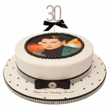 Edible Image Birthday Cake
