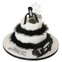 Glamour Puss Birthday Cake
