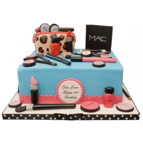 mac square birthday cake mac birthday cake