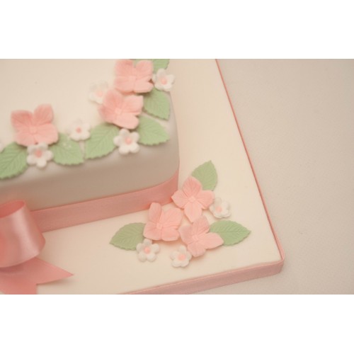 Pink Flower Birthday Cake
