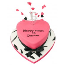 Sweet 16 Birthday Cake