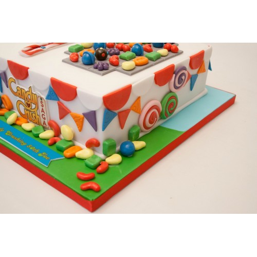 Candy Crush Birthday Cake