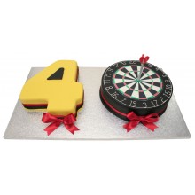 Dartboard 40th Birthday Cake