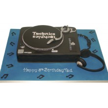 DJ Deck Birthday Cake