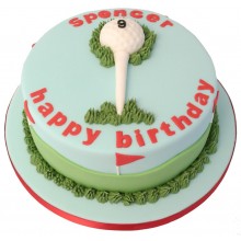 Golf Ball Birthday Cake