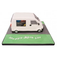 White Van Birthday Cake