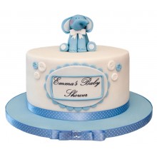 Baby Shower Elephant Cake
