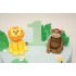 Jungle 2 Tier Christening Cake