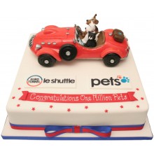Eurotunnel Corporate Cake