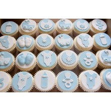 Boy Baby Shower Cupcakes