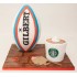 Rugby Ball Birthday Cake