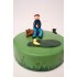 50 and 40 Joint Numbers Cake
