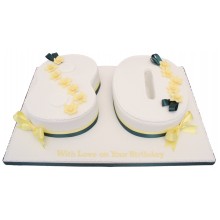 Birthday 80 Numbers Cake