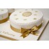 Gold Stars 50 Numbers Cake