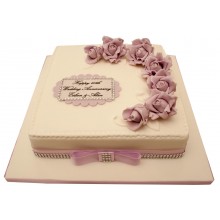 Lilac 60th Anniversary Cake
