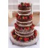 Naked Chocolate Wedding Cake