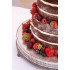 Naked Chocolate Wedding Cake