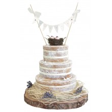 Naked Wedding Cake