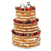 Naked Wedding Cake Topper Fruits